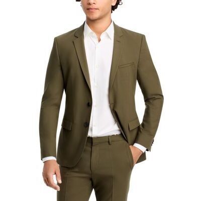 Hugo Green Arti Extra Slim Fit Suit Jacket And Pants 44r/38r Rtl: $693.00